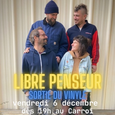 BOUTIQUE EN LIGNE : DOUBLE VINYLE LIBRE PENSEUR !