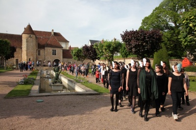 &quot;Ce que le roi des aulnes...&quot;, dispositif départemental Lez&#039;arts ô collège - St Amand Montrond - 2016